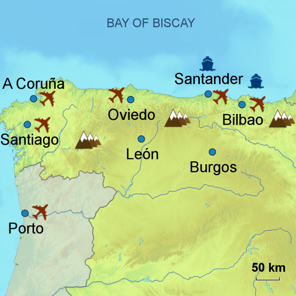 Northern Spain Touring Holidays