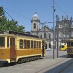 Photo of trams in Porto