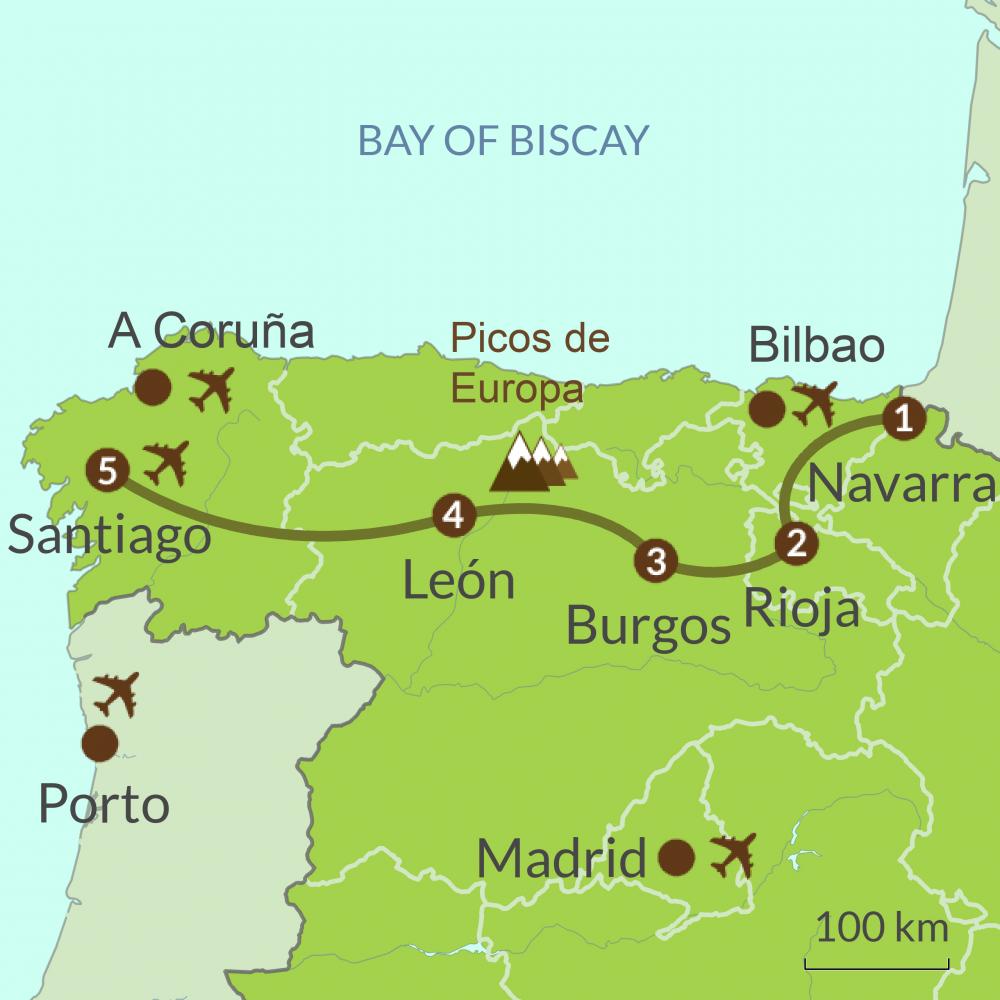 Northern Spain Independent Touring Holidays 2024