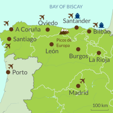 Northern Spain Independent Touring Holidays 2024