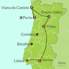 Portugal Wine Tours | Caminos Wine touring holiday Portugal & Spain