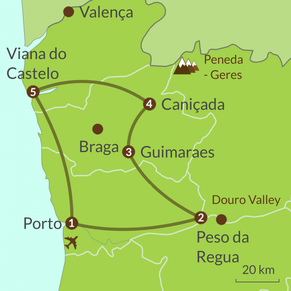 travel north portugal