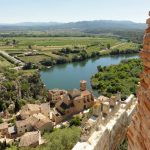 Photo of Miravet, Ebro River, from above