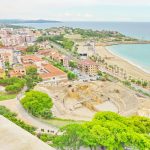 Photo of Tarragona amphitheatre and beach